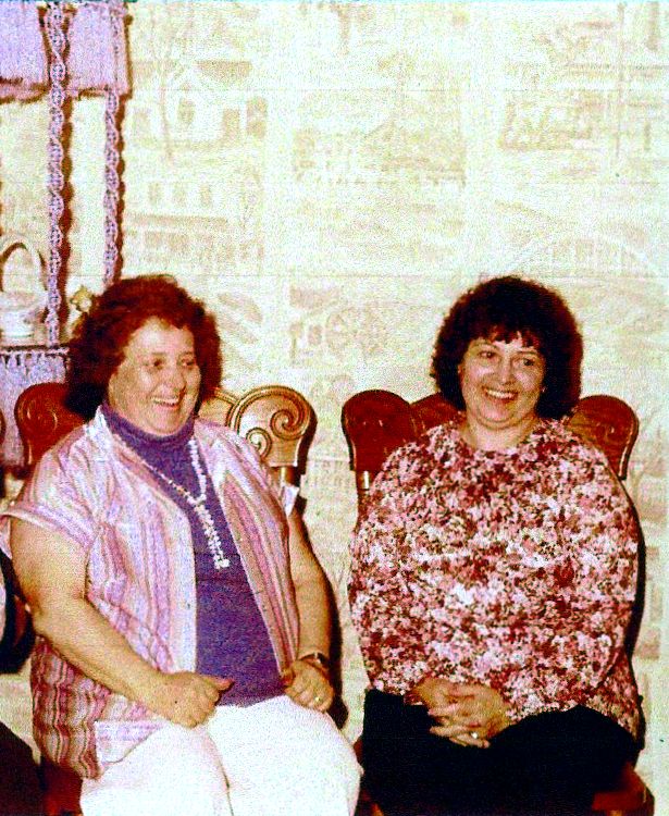 Joyce Squires and Janet Johnson